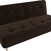 Диван Mebelico Портленд 108747 (БНП, микровельвет, коричневый)