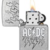 Зажигалка Zippo Street Chrome AC/DC 48641