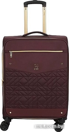 Чемодан-спиннер Grott 338-1731/3-24 (бордовый)