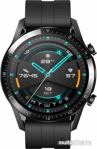 Умные часы Huawei Watch GT2 Sport Edition 46 мм (матовый черный)