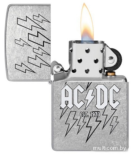 Зажигалка Zippo Street Chrome AC/DC 48641