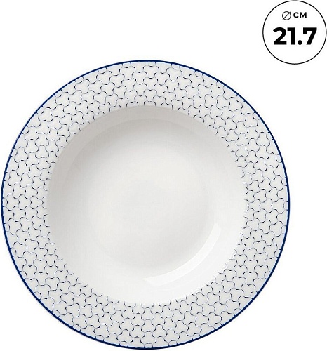 Тарелка глубокая Nouvelle Воздушная 77098