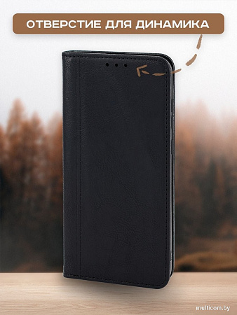 Чехол для телефона Case Book для Poco X6 5G/Redmi Note 13 Pro 5G (черный)