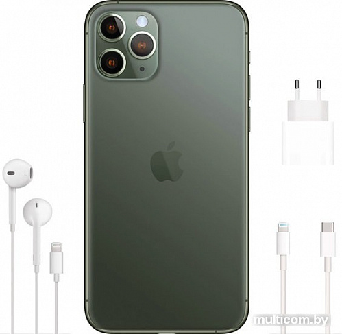 Смартфон Apple iPhone 11 Pro Max 64GB Dual SIM (темно-зеленый)