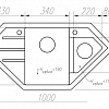 Кухонная мойка Tolero R-114 (черный)