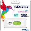 USB Flash A-Data UV320 32GB (белый/зеленый)