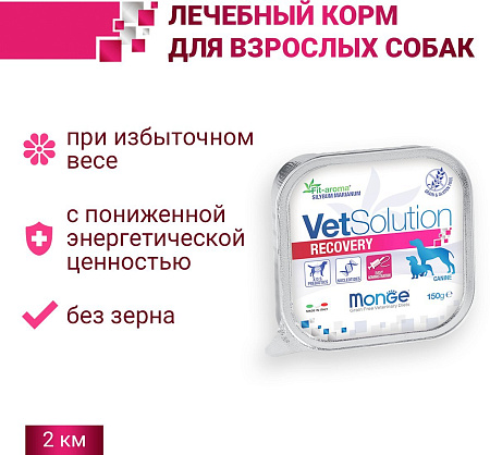 Сухой корм для собак Monge Vet Solution Recovery (150 г)