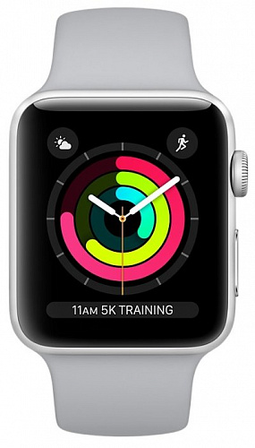 Часы Apple Watch Series 3 38mm Aluminum Case with Sport Band