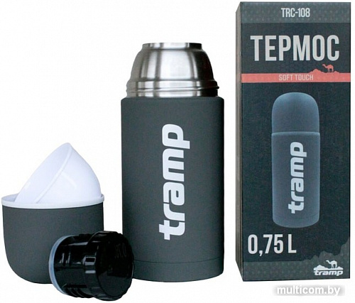 Термос TRAMP TRC-108 0.75л (серый)