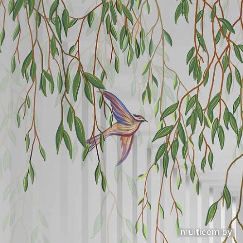 Виниловые обои Citydecor Flower Tunnel 3D 1 500x260