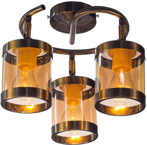 Люстра Aitin Pro НПБ 02-3x60-102 51362/3 (бронза)