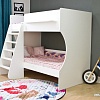 Двухъярусная кровать Красная звезда Р434 Капризун 3 160x80 (белый)
