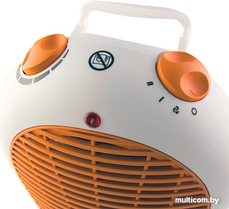Тепловентилятор Galaxy GL8175 (белый/оранжевый)