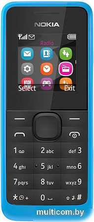 Мобильный телефон Nokia 105 Blue