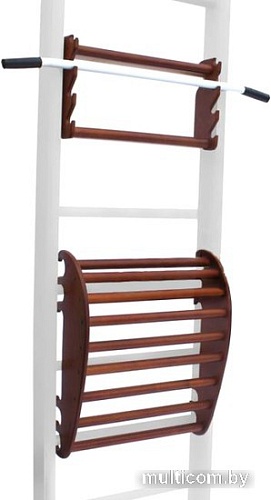 Тренажер для осанки Карусель №2 гребенка + турник (венге)