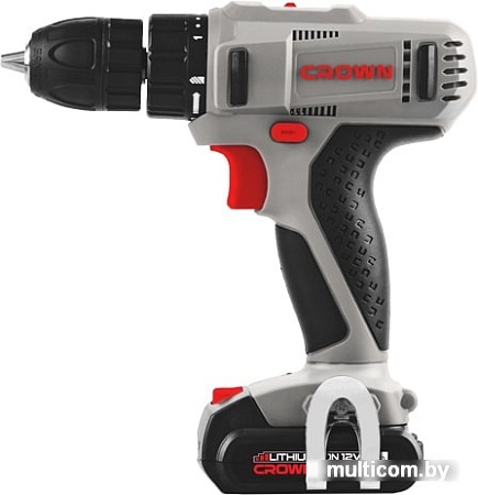 Дрель-шуруповерт Crown CT21052LH-1.5 BMC (с 2-мя АКБ, кейс)