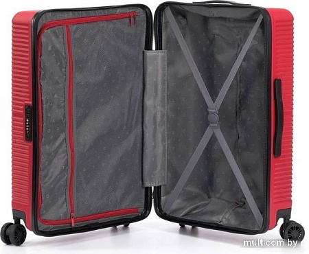 Чемодан-спиннер Torber Elton T2056M 64 см (красный)