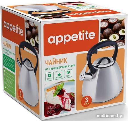 Чайник со свистком Appetite LKD-4030