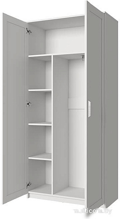 Шкаф распашной Anrex Skagen 2D-190 (белый)