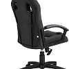 Кресло TetChair Driver (флок/ткань, черный/серый)