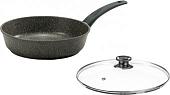Сковорода Victoria Мрамор АЛА260 (MR0026GR) (с крышкой)