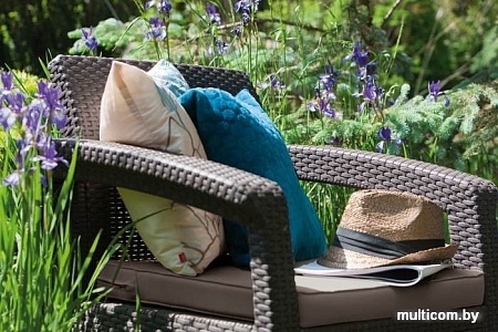 Набор садовой мебели Keter Corfu II Duo 223194 (коричневый)