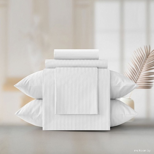 Постельное белье Verossa Stripe 1.5сп Royal VRT 1565 00бел ST13 23