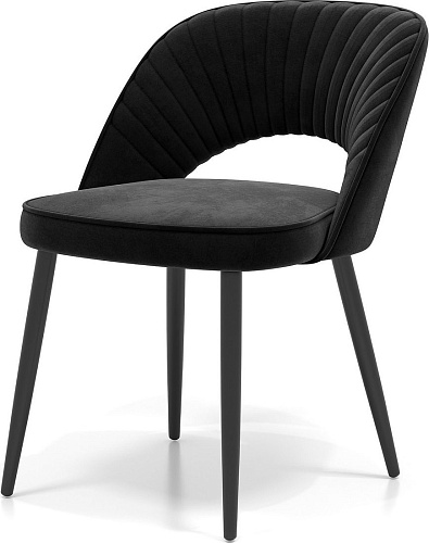 Стул Памир Новара F90 (черный/черная опора)