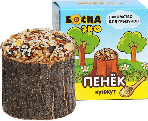 Лакомство для грызунов Боспа Эко Пенек с кунжутом