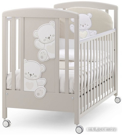 Классическая детская кроватка Italbaby Baby Jolie 070.0115 (шоколад)