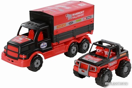 Полесье Mammoet Автомобиль с тентом + ралли-джип 67951