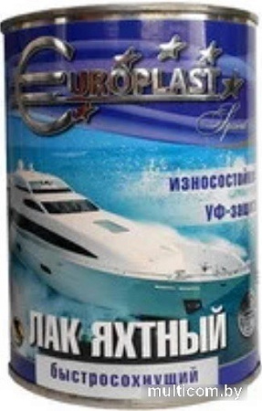 Лак Euroclass Яхтный алкидно-уретановый 1.8 кг