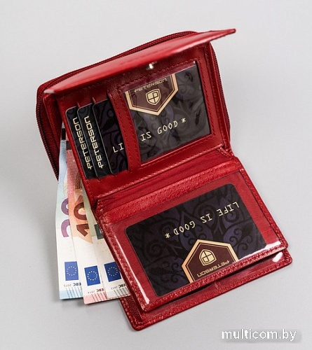 Кошелек Peterson PTN RD-29-GCL (красный)