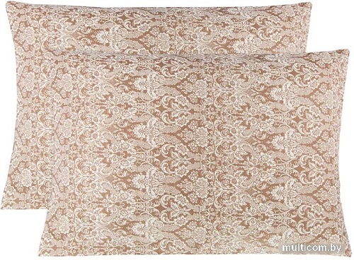 Постельное белье Amarobaby Дамаск кофе AB215002-2bDK/12 (2 шт, коричневый)