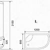 Душевая кабина Parly EB123R