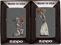 Зажигалка Zippo Влюбленные зомби 28987 (2 шт)