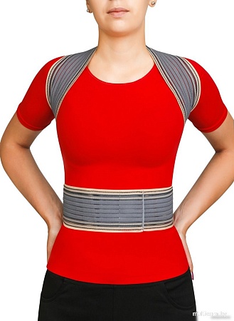 Корректор осанки MEK 2002 (M, серый)