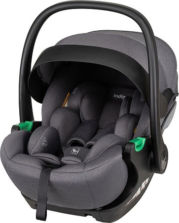 Детское автокресло Indigo Techno I-Size 0+ (серый)