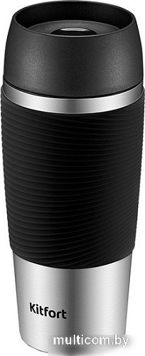 Термокружка Kitfort KT-1224-1 400 мл (черный)