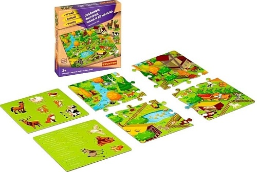 Мозаика/пазл Bondibon Мама и ее малыш ВВ4338