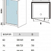 Душевая дверь River Bosfor 70 МТ
