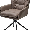 Стул M-City Guara поворотный 619M05464 (серыйRaven 18/черный каркас)