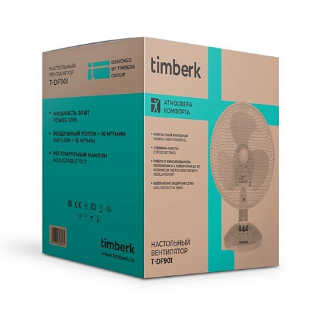 Вентилятор Timberk T-DF901