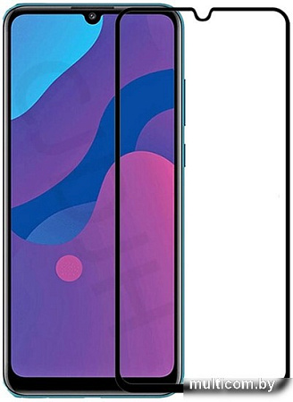 Защитное стекло Case Full Glue для Honor 9A (черный глянец)