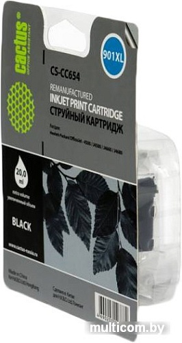 Картридж CACTUS CS-CC654 (аналог HP 901XL (CC654AE))