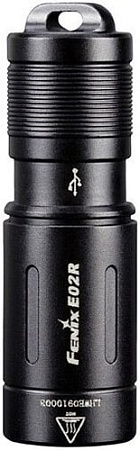 Фонарь Fenix E02R Cree XP-G2 S3 (черный)