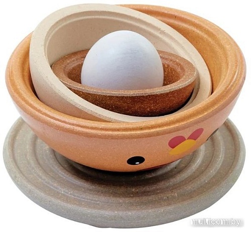Пирамидка Plan Toys Курочки 5485