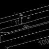 Умывальник Riho Eifel 100x38 (F7SL110038111)