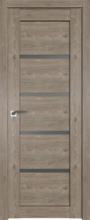 Межкомнатная дверь ProfilDoors 2.09XN 60x200 (каштан темный/стекло графит)