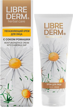 Librederm Крем увлажняющий для лица с ромашкой 75 мл